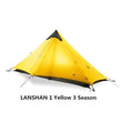 Load image into Gallery viewer, 2019 2 Person Outdoor Ultralight Camping Tent - Yellow 1P 3 Season - Travel