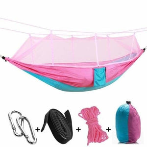$39 Bushcraft Hammock Tent With Mosquito Net + FREE PILLOW - Travel
