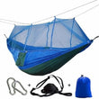 Load image into Gallery viewer, $39 Bushcraft Hammock Tent With Mosquito Net + FREE PILLOW - Green &amp; Blue - Travel