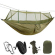 Load image into Gallery viewer, Bushcraft Hammock Tent With Mosquito Net - Army Green - Travel
