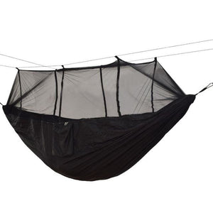 Bushcraft Hammock Tent With Mosquito Net - Black - Travel