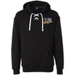 Load image into Gallery viewer, Embroidered America Heavyweight Sport Lace Hoodie - Black / X-Small - Sweatshirts