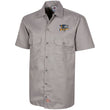 Load image into Gallery viewer, Embroidered Dickies Mens Short Sleeve Workshirt - Silver Grey / S - Ice Dogs