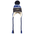 Load image into Gallery viewer, Embroidered Holloway Hat with Ear Flaps and Braids - Royal / One Size - Hats