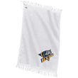 Load image into Gallery viewer, Embroidered Port &amp; Co. Grommeted Finger Tip Towel - White / One Size - Ice Dogs