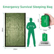 Load image into Gallery viewer, Emergency Thermal Sleeping Bag | Waterproof - Green - bushcraft