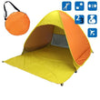 Load image into Gallery viewer, Folding Pop Up Beach Tent - YELLOW / China - Travel