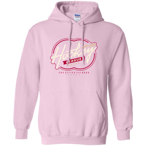 Ice Dog Pullover Hoodie - Light Pink / S - Sweatshirts