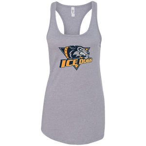 Ice Dogs Ladies Ideal Racerback Tank - Heather Grey / X-Small - T-Shirts