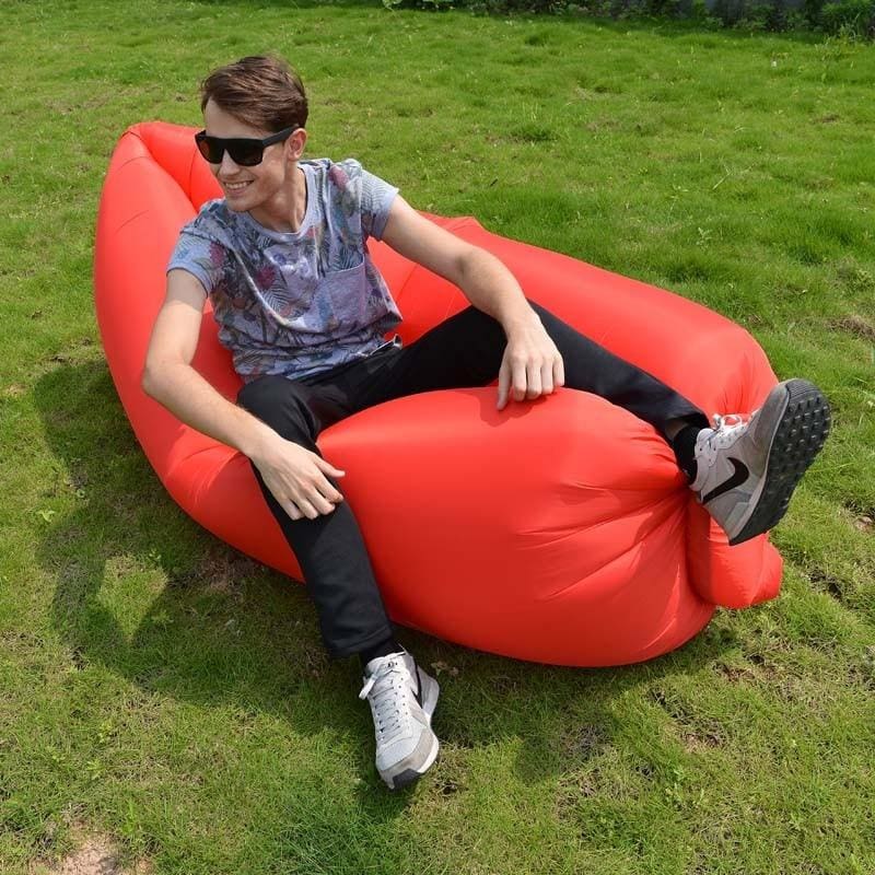 Buy 2021 Top Good Quality Red Inflatable Relaxing Foldable Sofa Bean Bag  Chair from Lonta Outdoor Leisure Co.,Ltd., China | Tradewheel.com