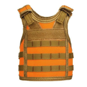 Military Tactical Vest Koozie - Orange - Travel