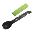 Load image into Gallery viewer, Multifunctional Camping Cookware | Spork - Black and green set - cooking