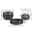 Load image into Gallery viewer, Outdoor Cookware - C Black - bushcraft