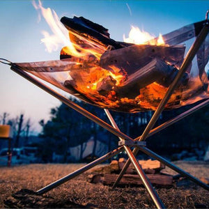 Portable Burn Pit Stand - Travel