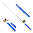 Load image into Gallery viewer, Retractable Fish Rod - Blue - Travel