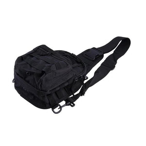 Shoulder Diaper Bugout Bag - Black - Rucksack