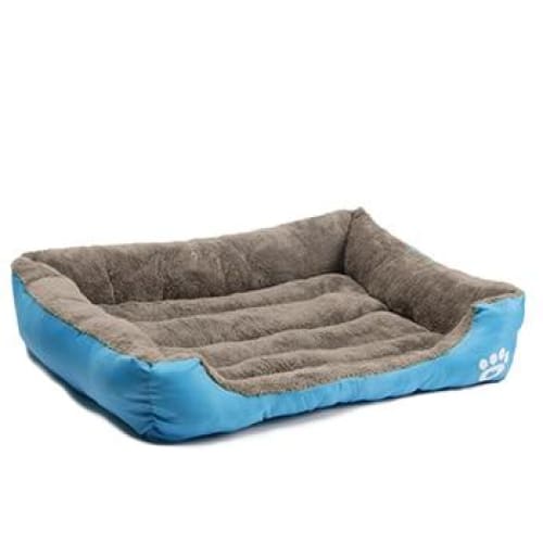 Soft Material Warming Dog Bed Sofa - Blue / S / United States - Pet