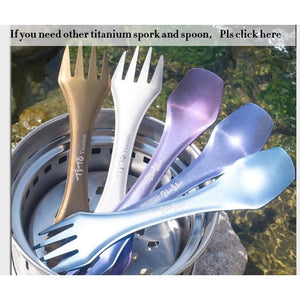 Titanium Spoon/Fork | Ultralight - cooking