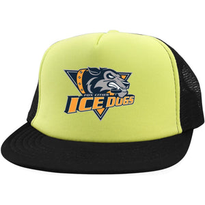 Trucker Hat with Snapback - Neon Yellow/Black / One Size - Hats