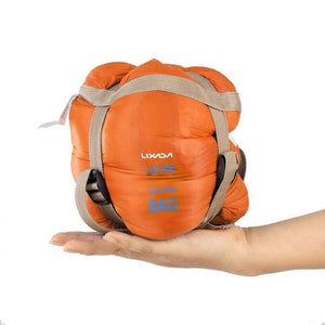 Ultra Lightweight & Portable Sleeping Bags - ORANGE - Travel
