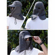 Load image into Gallery viewer, Visor Hat With Face Neck Cover - Travel